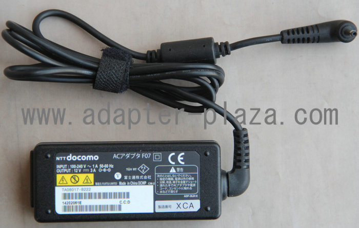 New NTT DOCOMO ADP-36JH E DC12V 3A Ac Adapter 3.0*1.1mm Power Supply - Click Image to Close